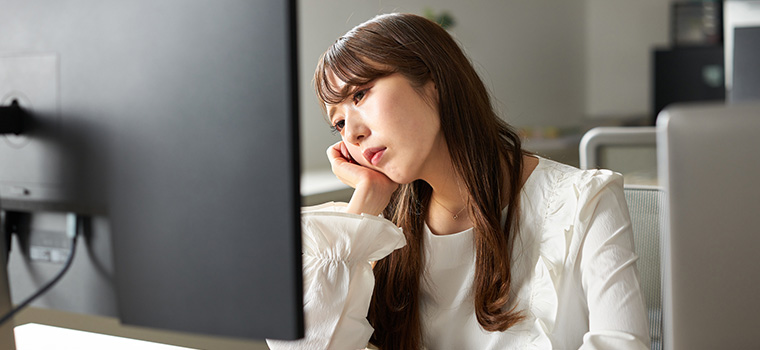 退職を考える人のイメージ