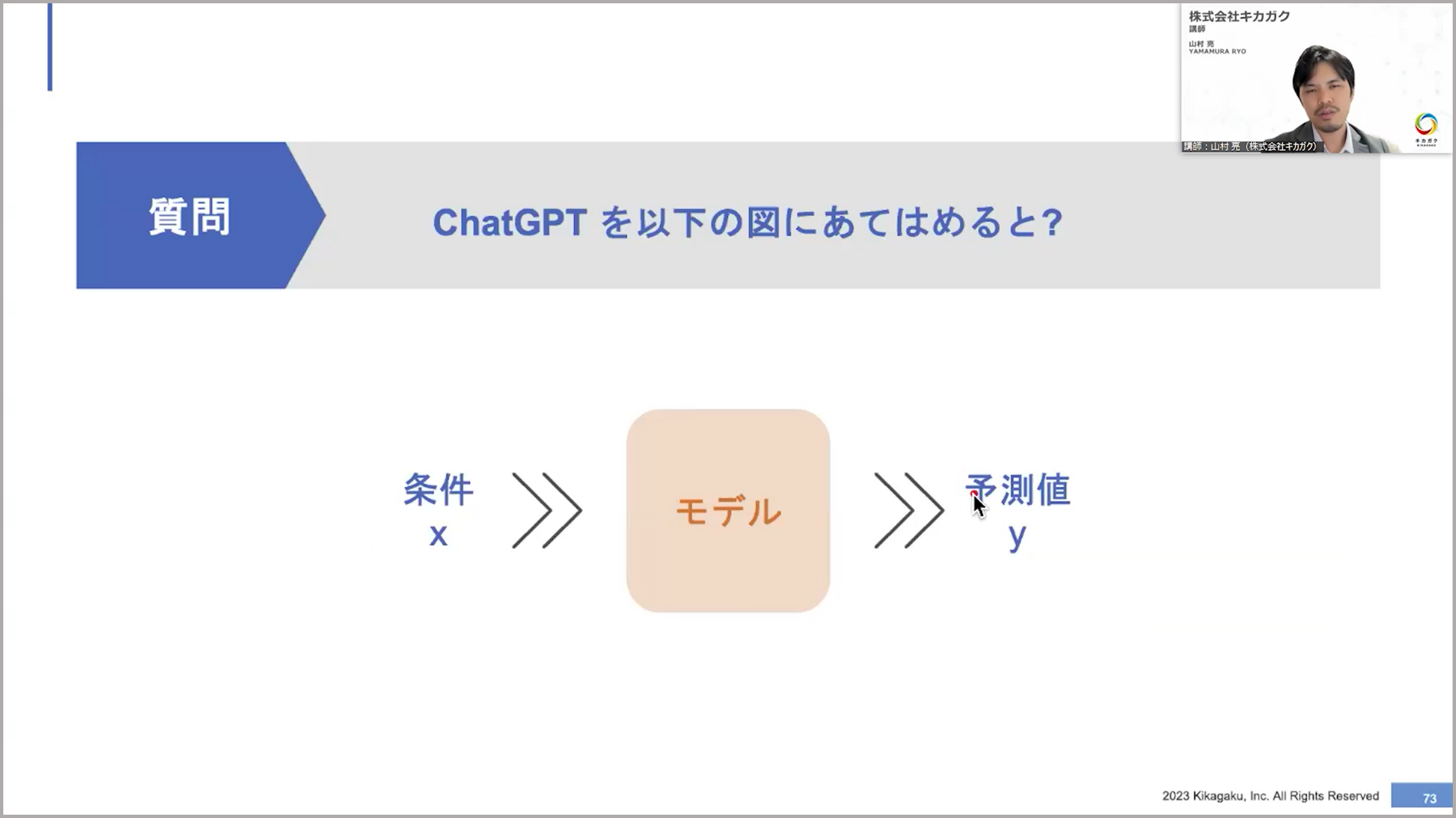【第3回】機械学習の知識で解き明かす、ChatGPTの仕組み（5分）