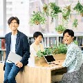 先輩社員との対談のイメージ